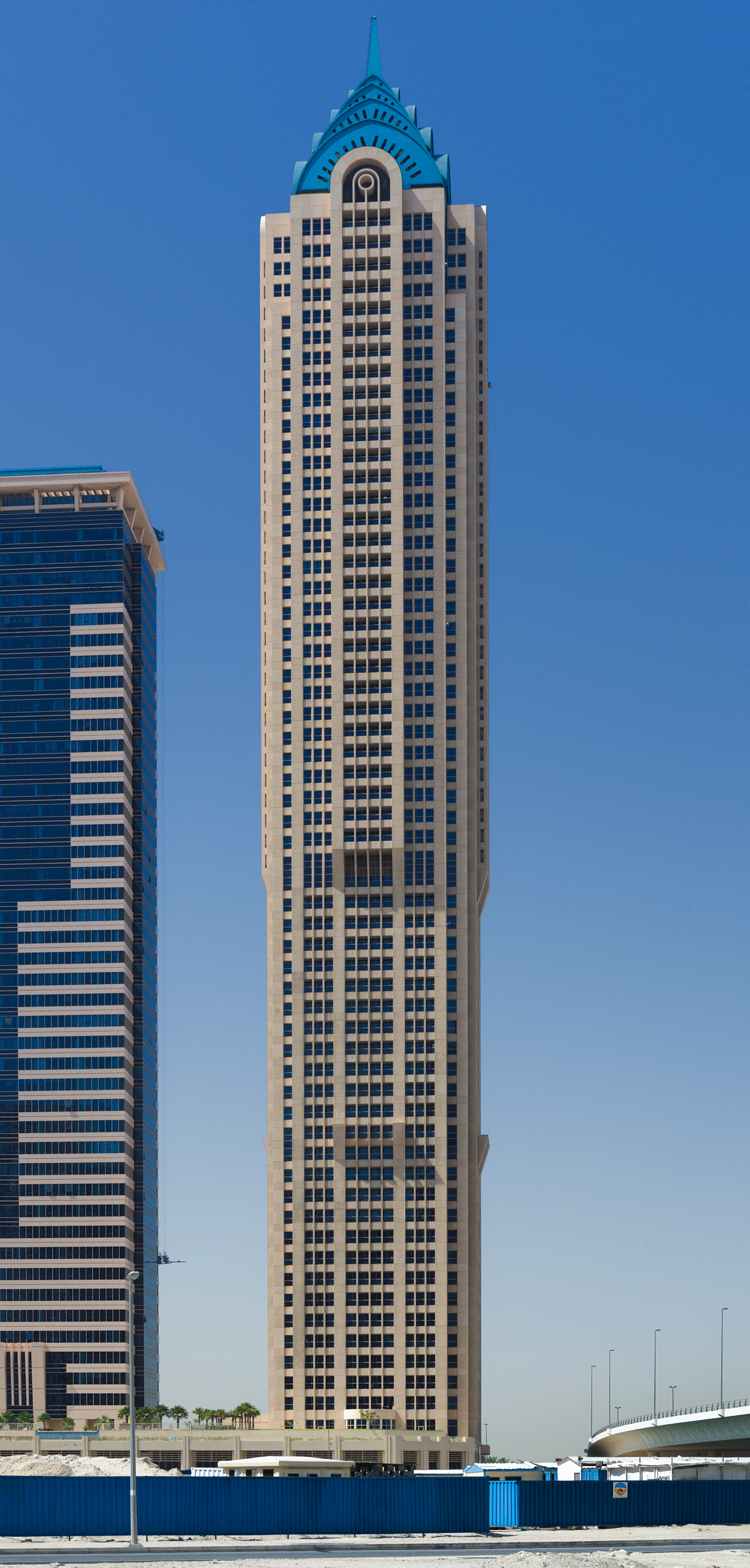 Churchill Residence, Dubai - View from the north. © Mathias Beinling